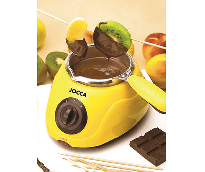 Aparat electric pentru topit ciocolata + Set Fondue - Chocolatiere