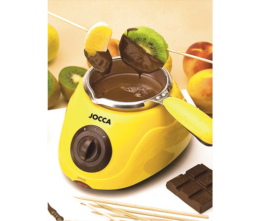 Aparat electric pentru topit ciocolata + Set Fondue - Chocolatiere