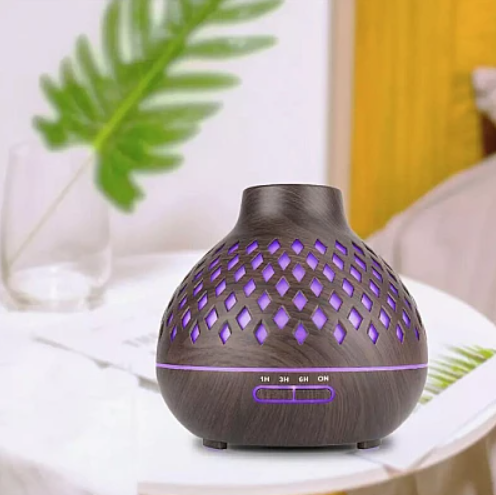 Difuzor de aromaterapie cu telecomanda rezervor 400ml