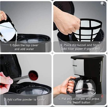 Aparat Automat De Cafea AO 78062 putere 700W