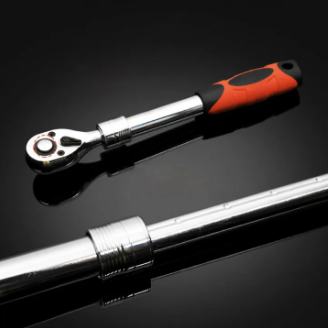 Antrenor telescopic cu clichet cu 3 capete interschimbabile