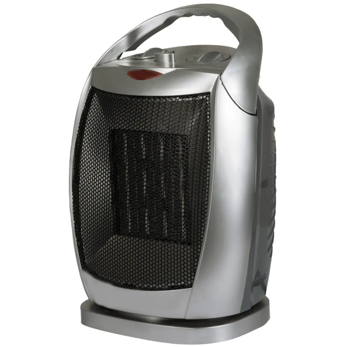 Aeroterma ceramica, Putere 1500W, 2 trepte de reglare temperatura+aer rece, Termostat reglabil,Rezistenta ceramica