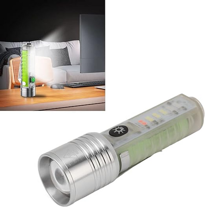 Lanterna reincarcabila LED 8000 Lm cu Zoom si 8 moduri 520A
