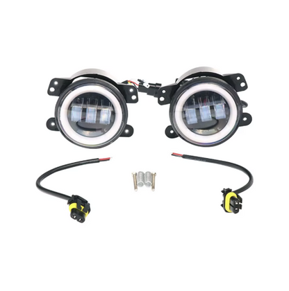 Set de 2 proiectoare Led pentru ceata si semnalizare Xentech Light 3.5 inchi ( 9 cm )