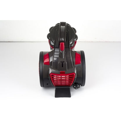 Aspirator fara sac FLORIA ZLN-3451,rosu-negru filtru HEPA 13, filtrare ciclonica, capacitate colectare 2.5L, putere 700W