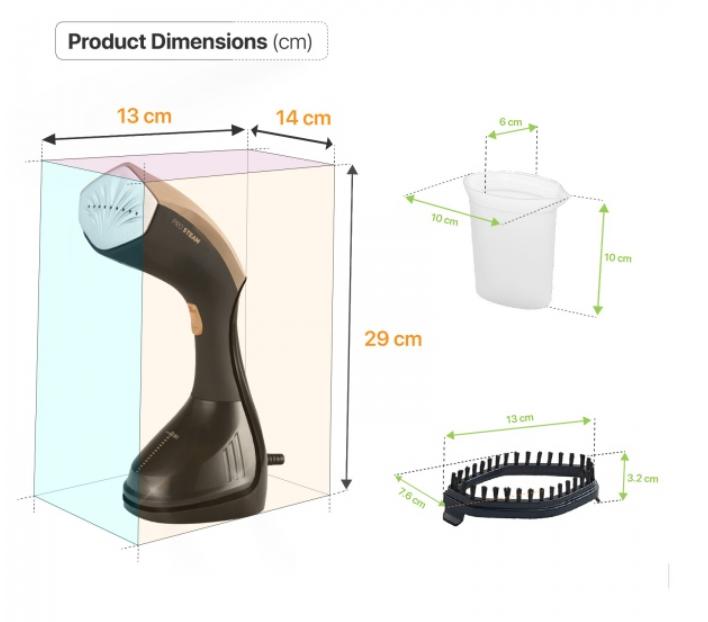 Fier de calcat vertical cu aburi Zilan ZLN4254 AURUM, 1600W, 25g/min, 230 ml, ecran LED multi functional