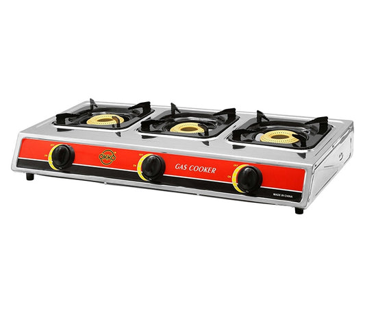 Plita gatit / aragaz portabil inox cu 3 arzatoare Craft tec MX140