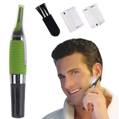 Trimmer nas si urechi Micro Touch Max, Verde