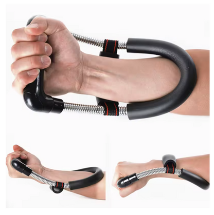 Extensor pentru incheietura mainii si antebrat, Antrenament Maini, Antebrat, Incheietura, Exercitii Recuperare, Forta, Rezistenta, Flexie si Extensie, Forma de U, Manere Antiderapante, Prindere Usoara