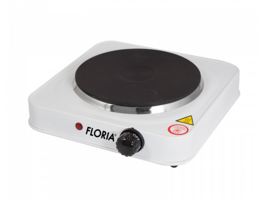 Plita electrica Floria ZLN-2829, 25 x 25 x 5 cm, 1 ochi, Putere 1500W