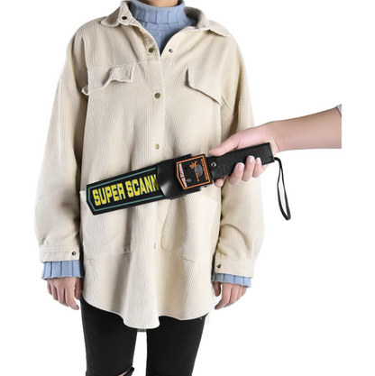 Detector de metale, Super Scanner, Negru