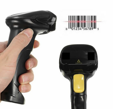Cititor Cod Bare Laser cu Fir USB 1D SM3