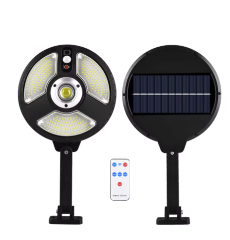 Lampa Solara Rotunda 120LED 1288B SMD 3 Moduri Iluminare + Senzor
