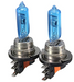 Set 2 becuri auto cu halogen H15 12V putere 15/55W Super White