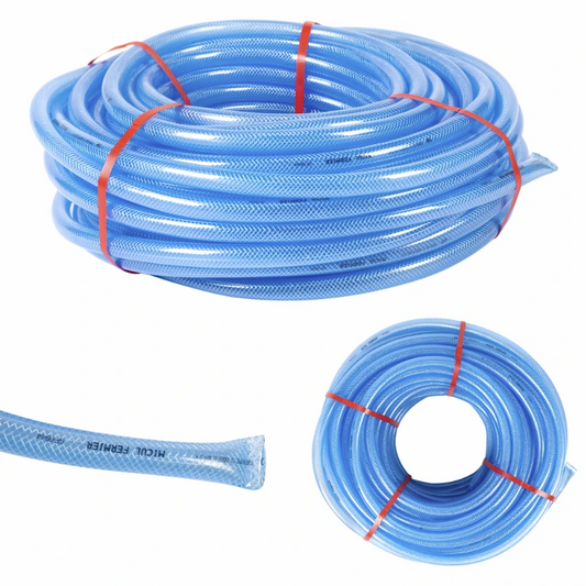 Furtun apa transparent cu insertie, diametru 1/2", lungime 50 m
