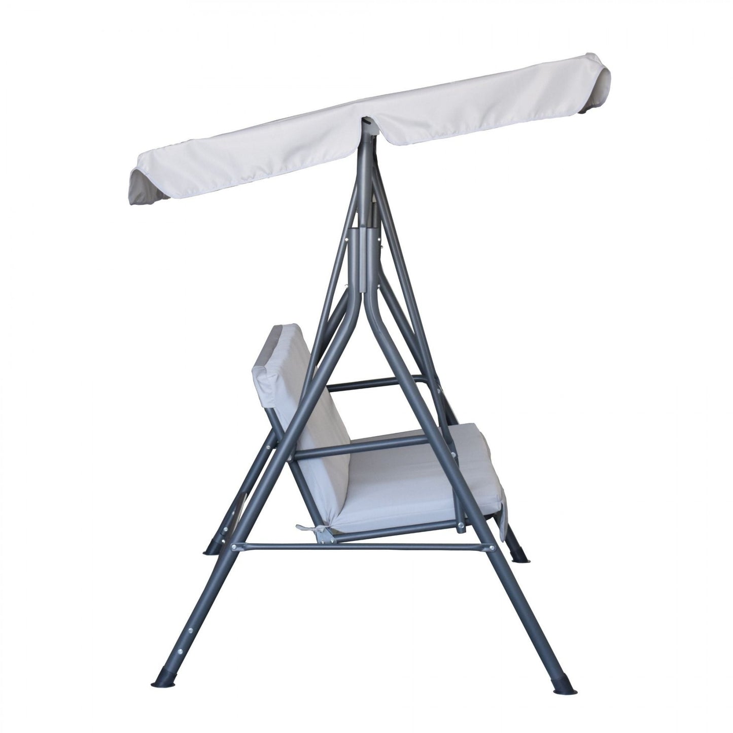 Balansoar tip leagan pentru gradina din otel, 170 x 112 x 151 cm