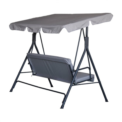Balansoar tip leagan pentru gradina din otel, 170 x 112 x 151 cm