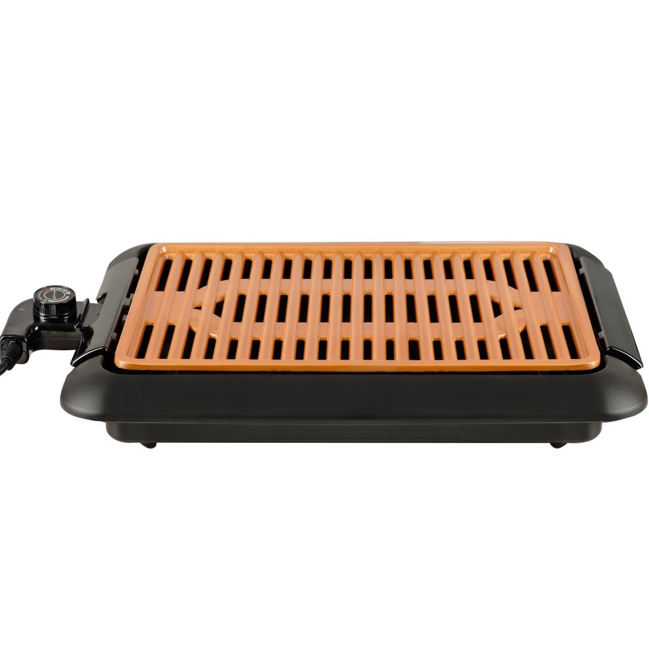 Gratar electric pentru interior sau exterior, fara fum, termostrat reglabil, 1250 W