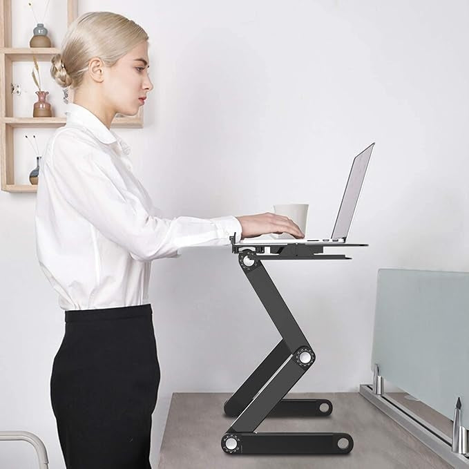 Masa laptop multifunctionala T8 cu ventilator