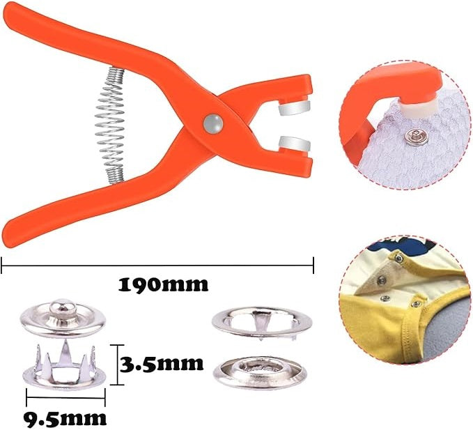 2X Seturi Clesti si Capse Metalice Premium