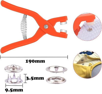 2X Seturi Clesti si Capse Metalice Premium