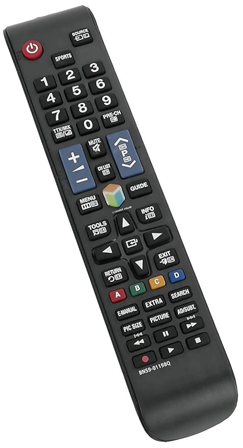 Samsung Telecomanda TV, material ABS, 28x13.5x5cm