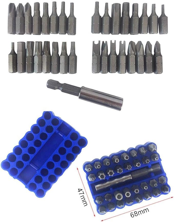 Set 32 biti speciali cu adaptor 1/4 Germany