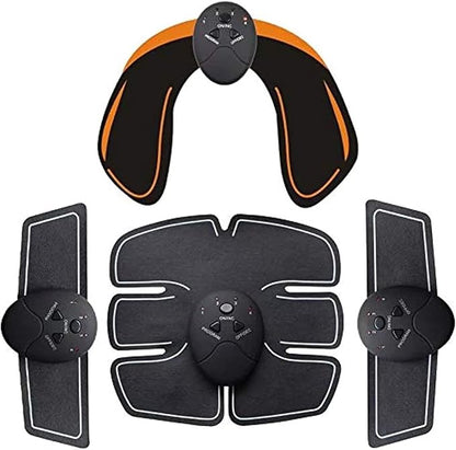Kit fitness electrostimulare musculara si tonifiere 5 dispozitive