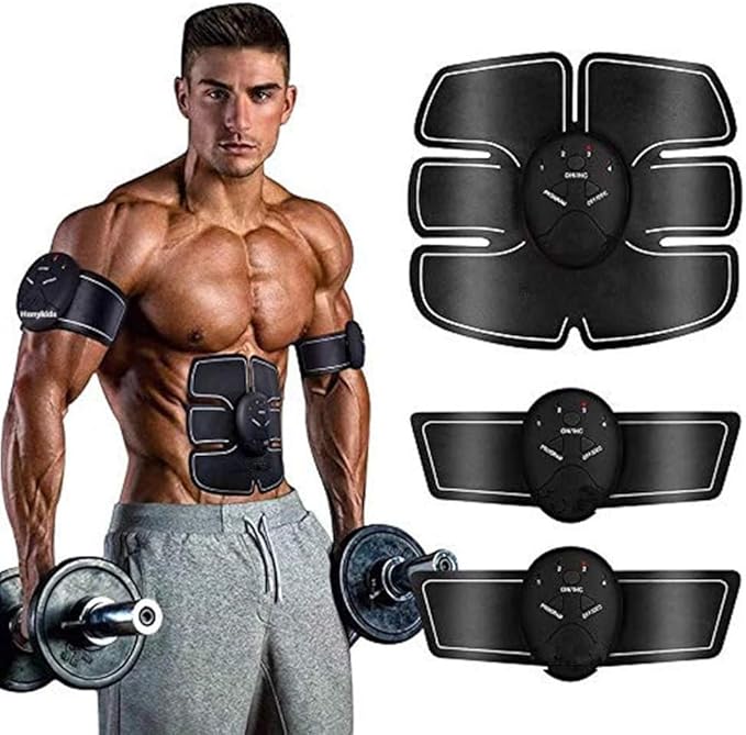 Kit fitness electrostimulare musculara si tonifiere 5 dispozitive