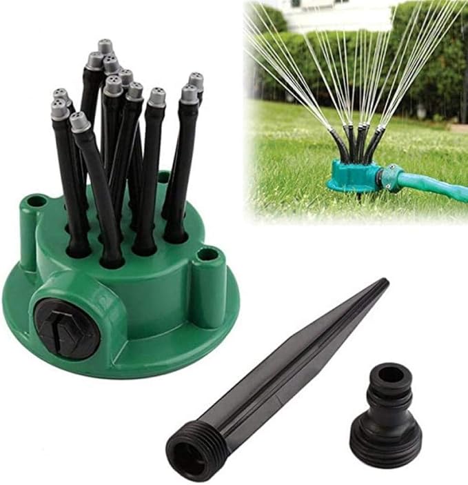 ASPERSOR MULTIFUNCTIONAL, FURTUNURI FLEXIBILE, TIP SPRINKLER, 360 GRADE