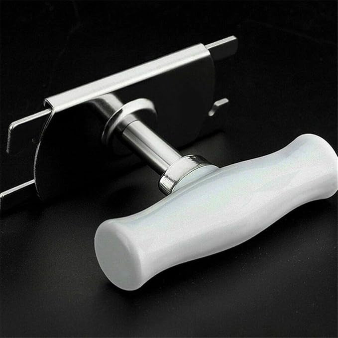 Deschizator de borcane si sticle cu Prindere Capac si Maner Inox
