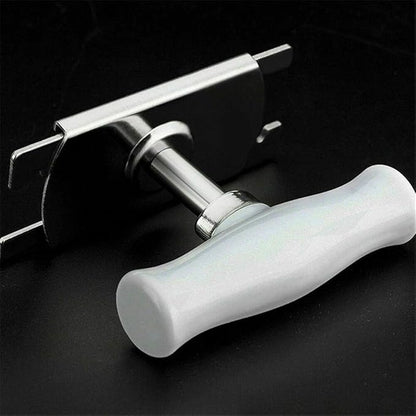 Deschizator de borcane si sticle cu Prindere Capac si Maner Inox