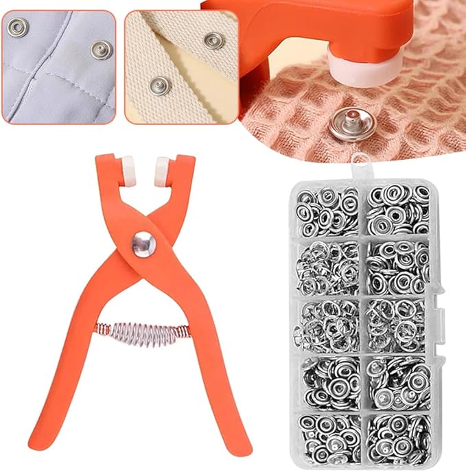 2X Seturi Clesti si Capse Metalice Premium