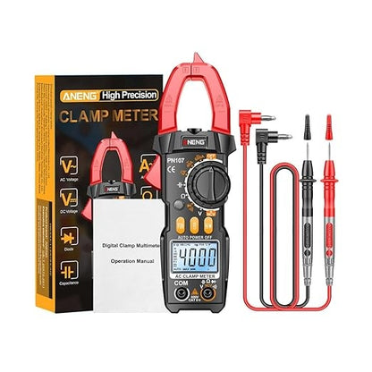 Clampermetru Cleste ampermetric digital pentru masurare tensiune intensitate rezistenta diode si continuite in circuit