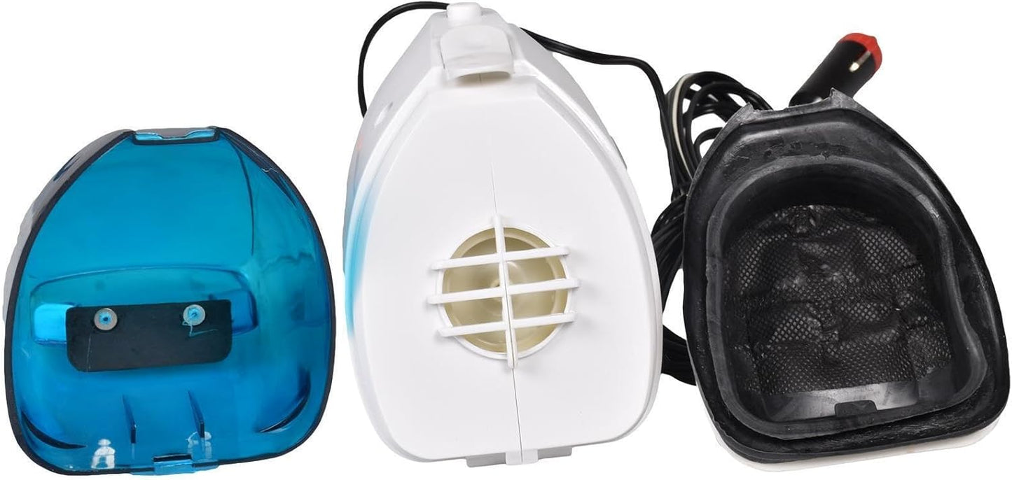 Aspirator Auto 12V cu incarcare la bricheta masinii, cap pentru spatii inguste
