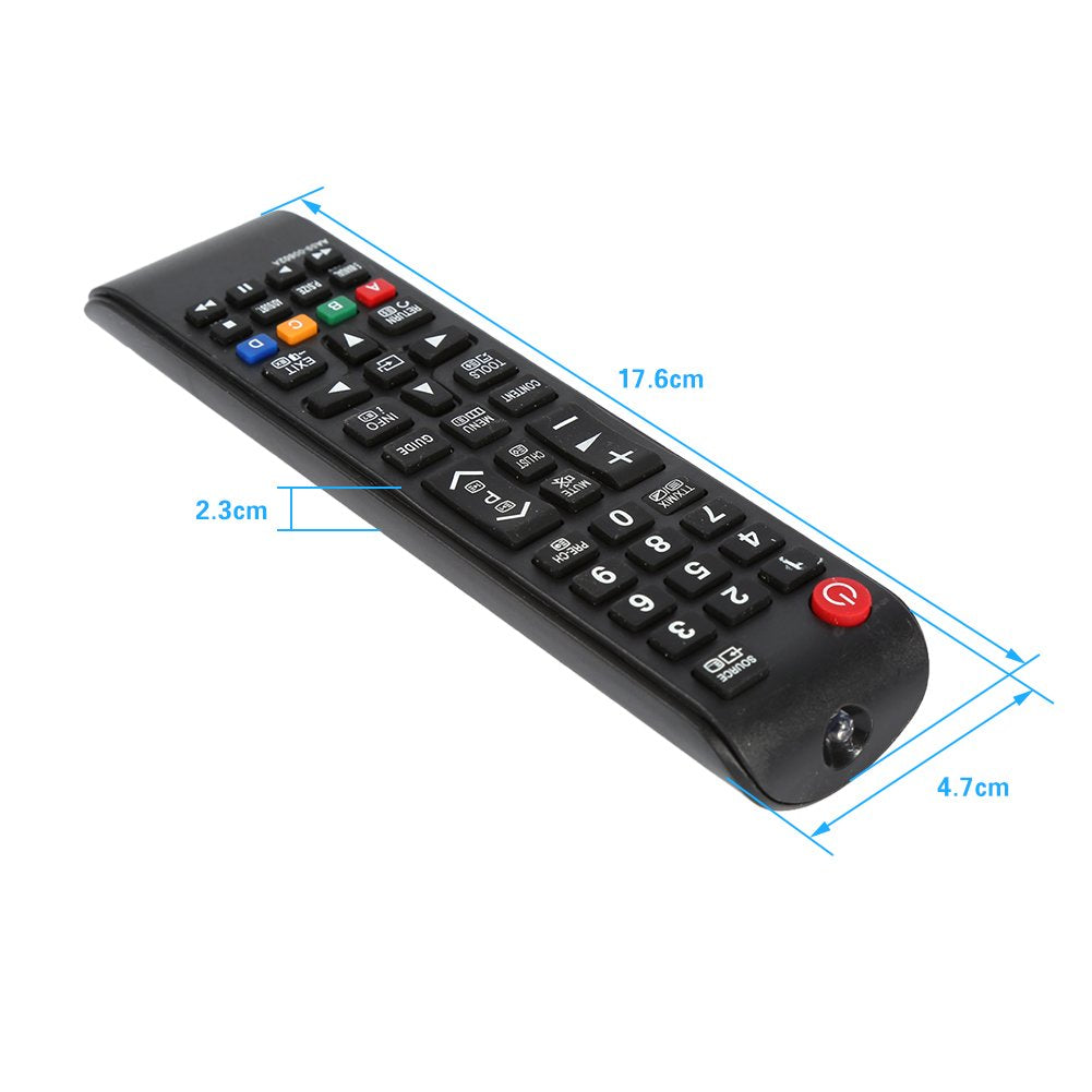 Telecomanda TV Compatibila Samsung Smart, Rezistenta, 8m Distanta de Operare, Neagra