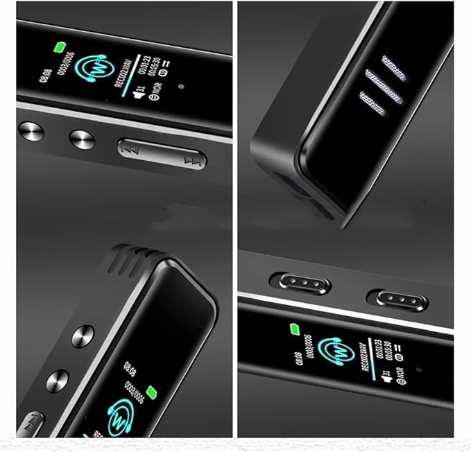 Reportofon digital LCD 8 GB microfon LC501