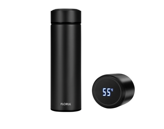 Termos digital Floria ZLN0804 din inox, capacitate 500ml, metine rece pana la 24 ore si cald pana la 18 ore