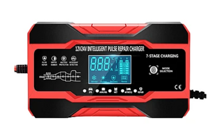 Redresor auto Q DP1210 Inteligent Digital Baterie Auto Smart rosu