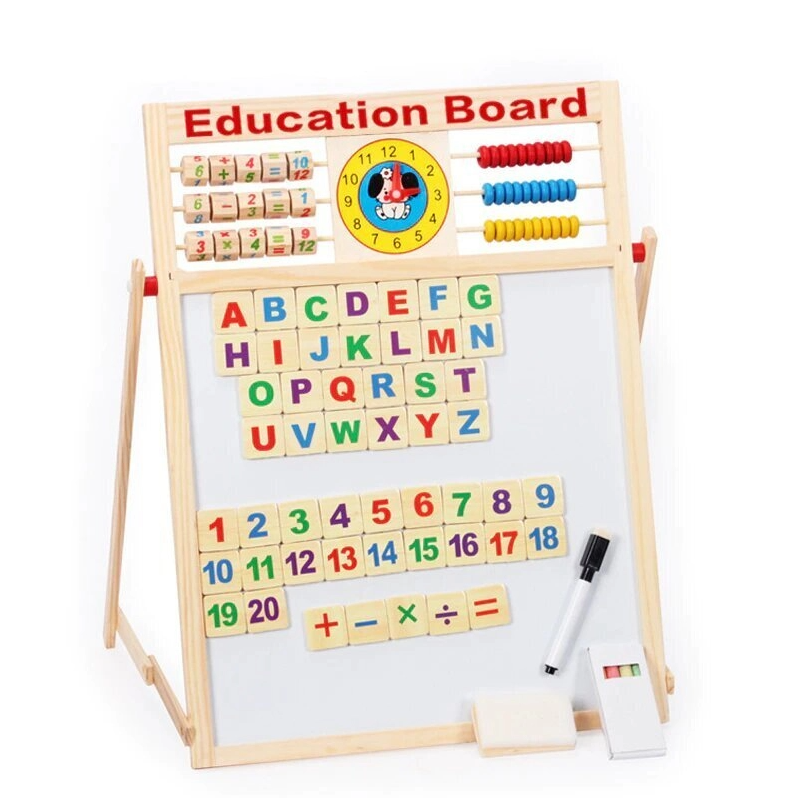 Tabla educativa magnetica pentru copii (40x40)
