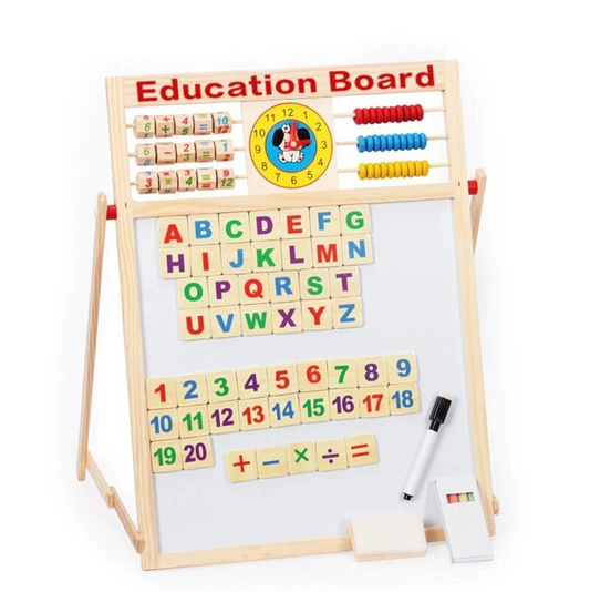 Tabla educativa magnetica pentru copii (40x40)