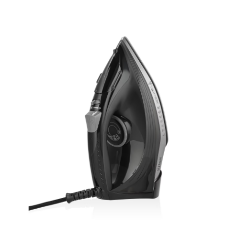 Fier de calcat Zilan talpa ceramica, Negru, Putere 2600W, calcare cu abur