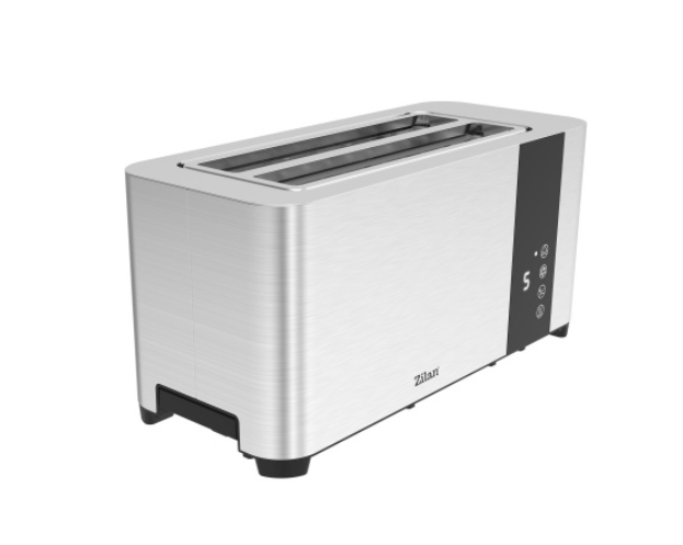 Prajitor de paine Zilan ZLN6234 Argintiun, ecran digital si tactil, putere 1400W, inox