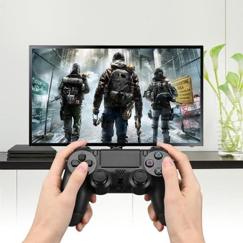 CONTROLLER WIRELESS DOUBLESHOCK 4, PENTRU CONSOLA PS4, CU VIBRATII, NEGRU