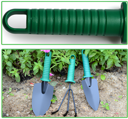 Trusa de gradinarit completa servieta platic VERDE 10 piese MX992