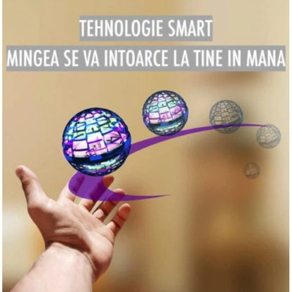 MINGE ZBURATOARE CU LED, TIP DRONA, FLYNOVA PRO, INCARCARE USB, CU CONTROL
