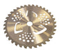 Disc taietor 36T - Vidia mic - cu aripioare - 230 x 25.4mm (MC)