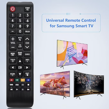 Telecomanda TV Compatibila Samsung Smart, Rezistenta, 8m Distanta de Operare, Neagra