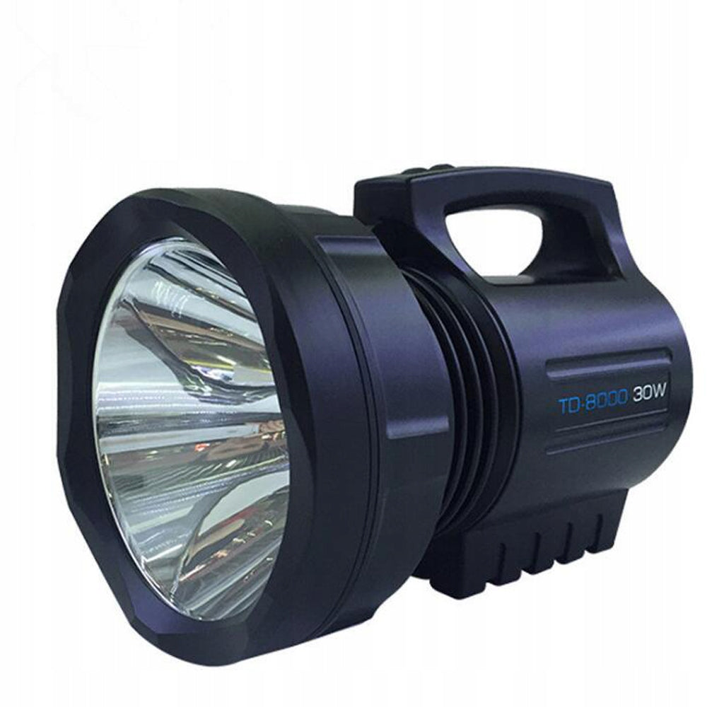 Lanterna profesionala TD8000, LED CREE 30 W 700 metri Acumulator