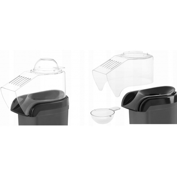Aparat Pentru Popcorn Zilan Putere 1200W, sistem cu jet de aer cald
